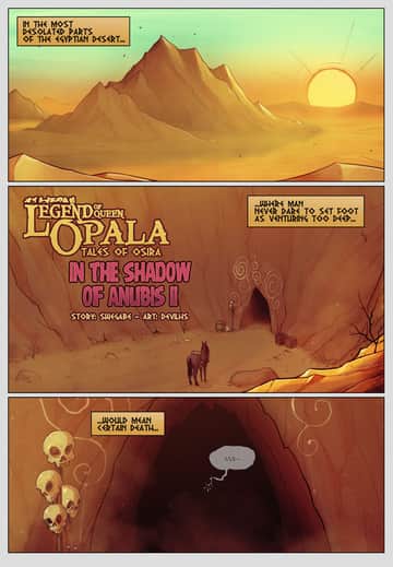 In the Shadow of Anubis 2: Tales of Osira - Read free adult comic online