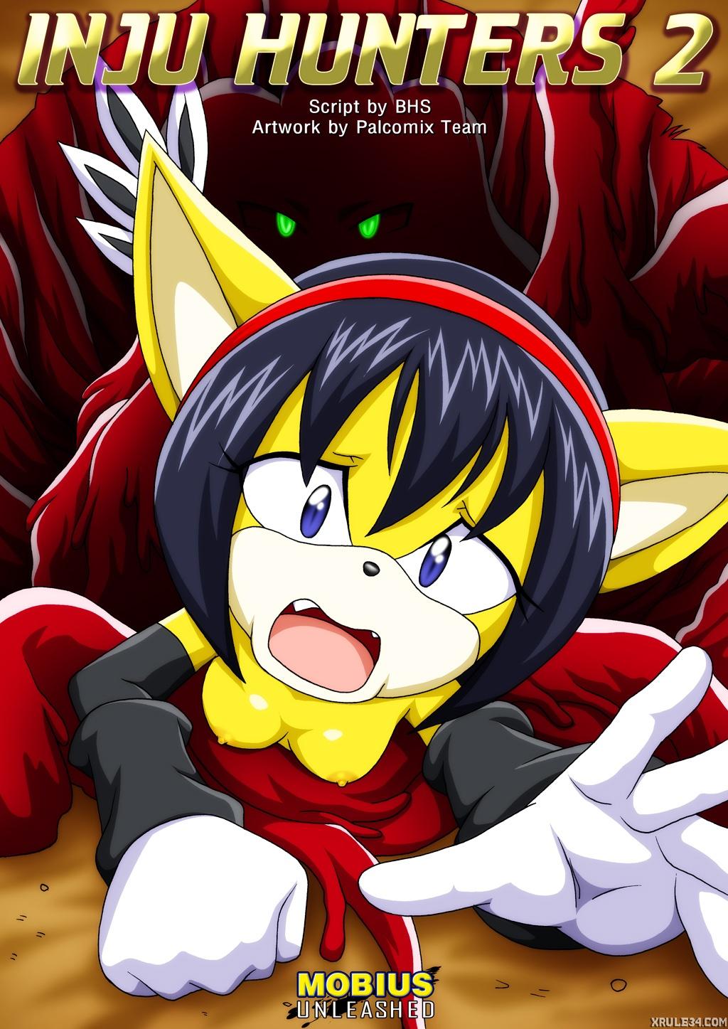 Inju hunters 2 - adult comic cover