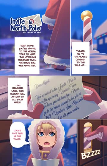 Invite to North Pole - Read free adult comic online