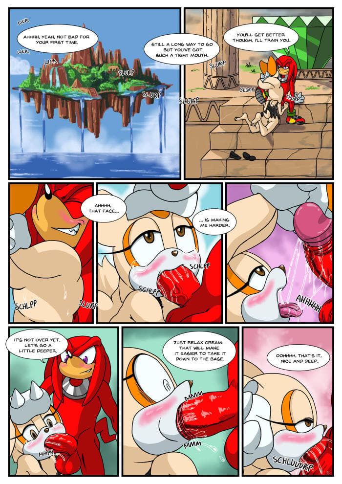 Island Mating - adult comic cover