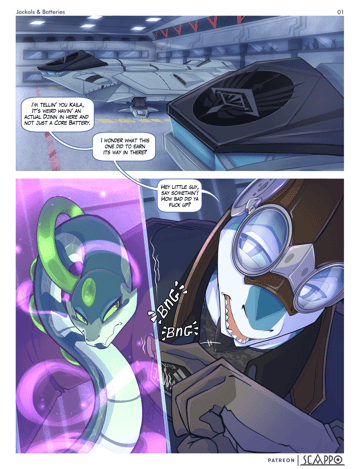 Jackals & Batteries - Read free adult comic online