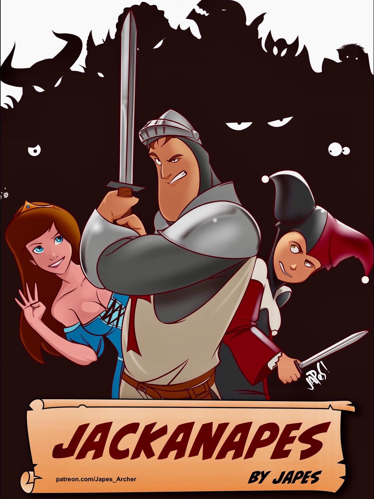 Jackanapes 1 - adult comic cover