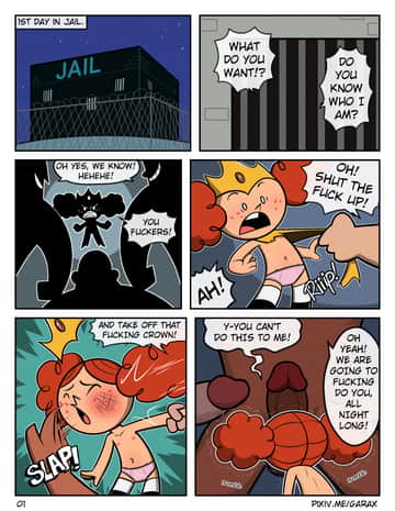 Jailed Princess - Read free adult comic online