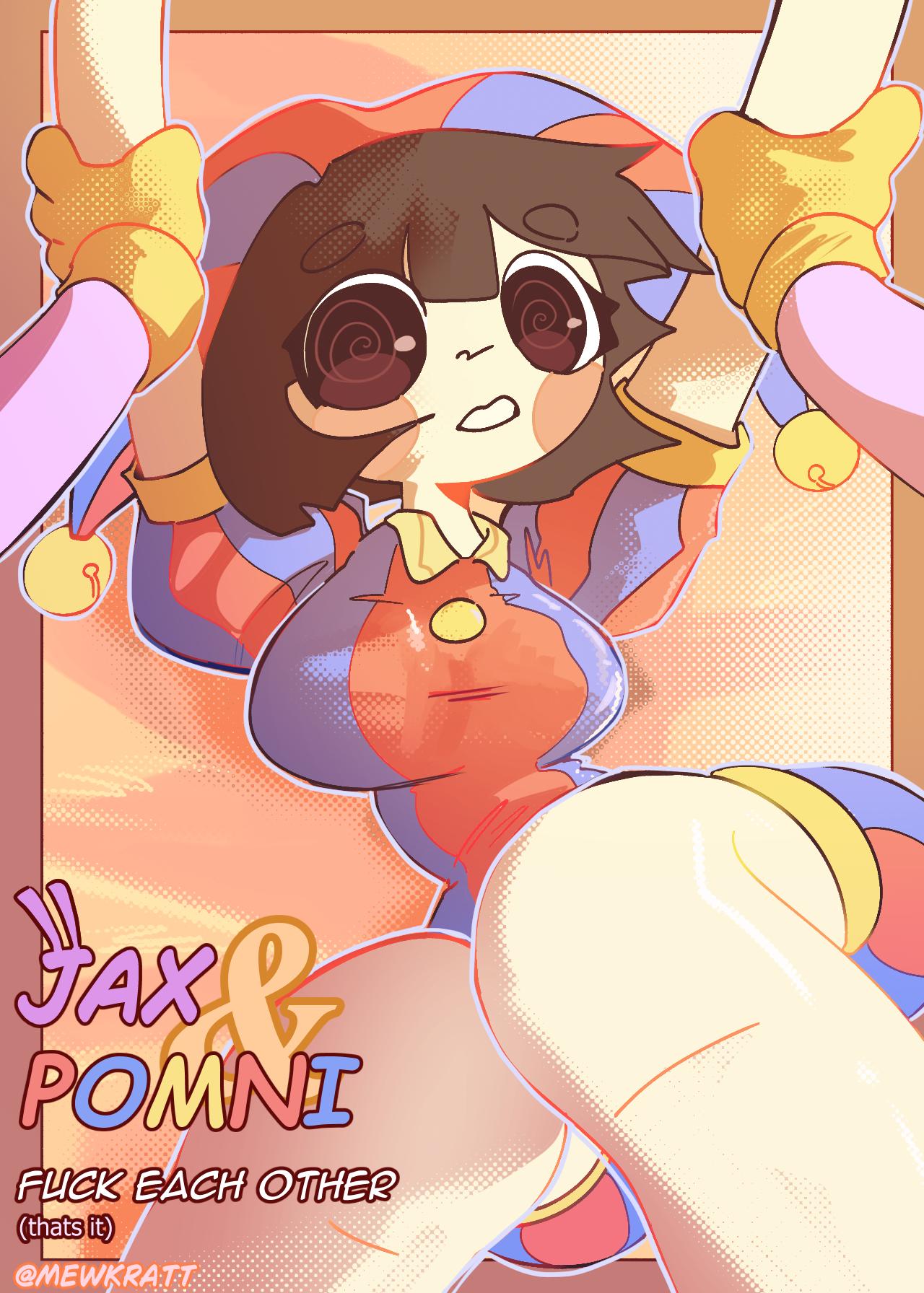 Jax and Pomni Fuck Each Other - adult comic cover
