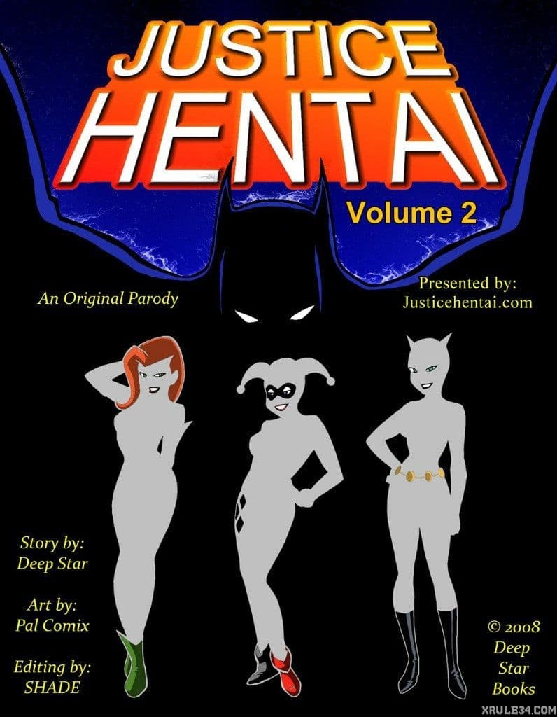 Justice Hentai 2 - adult comic cover