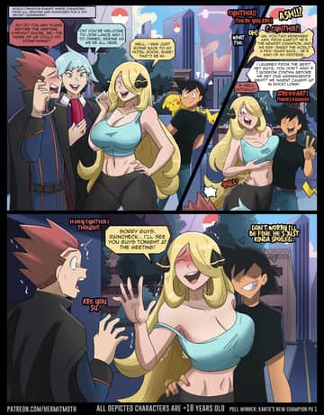 Kanto's New Champion - Read free adult comic online