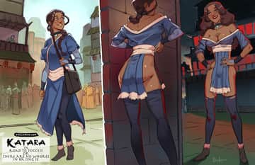 Katara in: Road to Success - Read free adult comic online