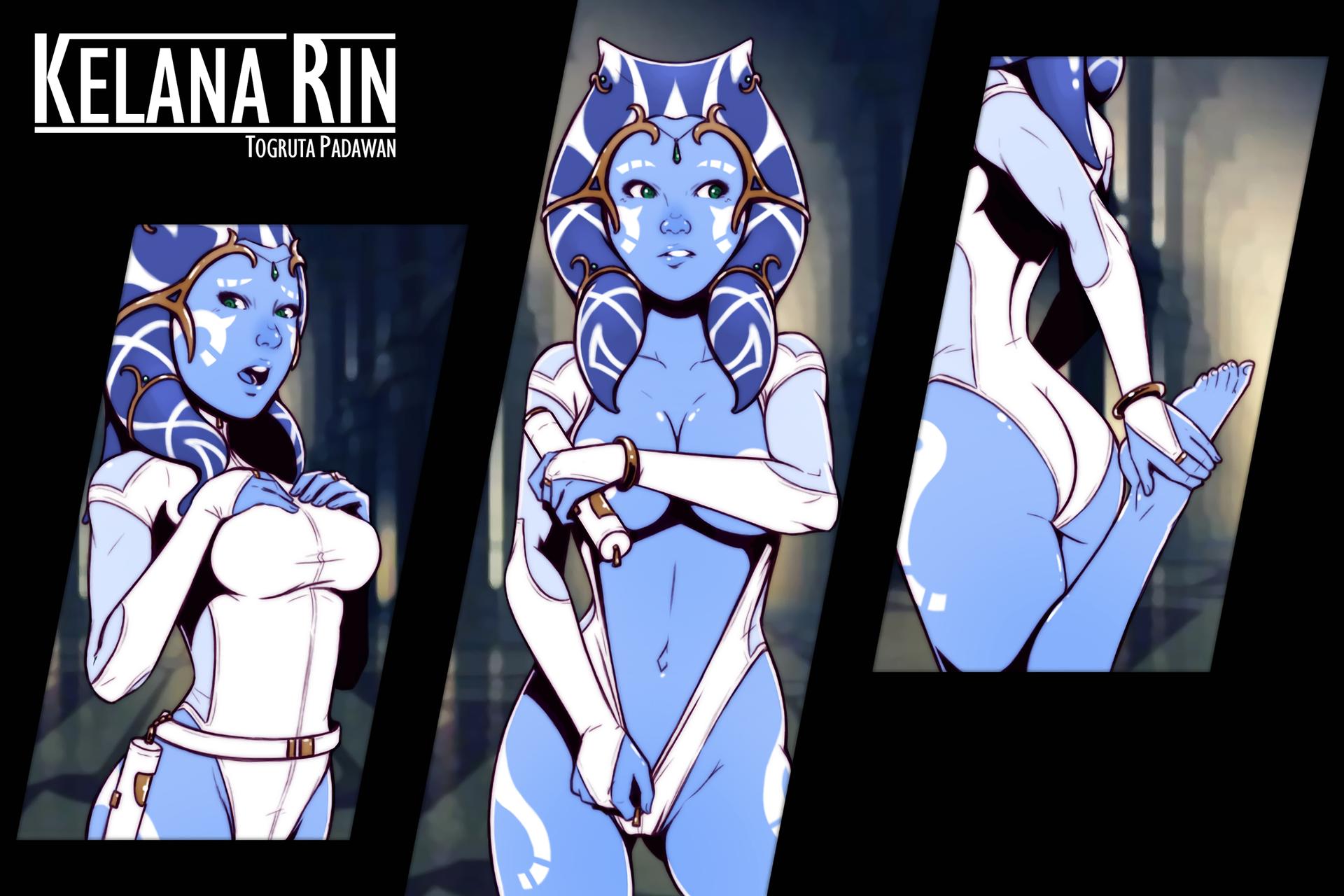 Kelana Rin - Togruta Padawan - adult comic cover