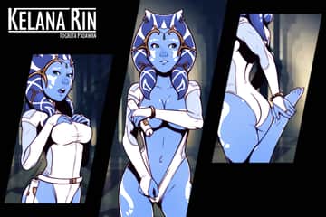 Kelana Rin - Togruta Padawan - Read free adult comic online