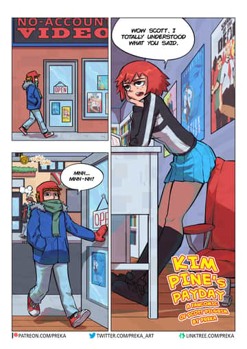 Kim Pine's Payday - Read free adult comic online