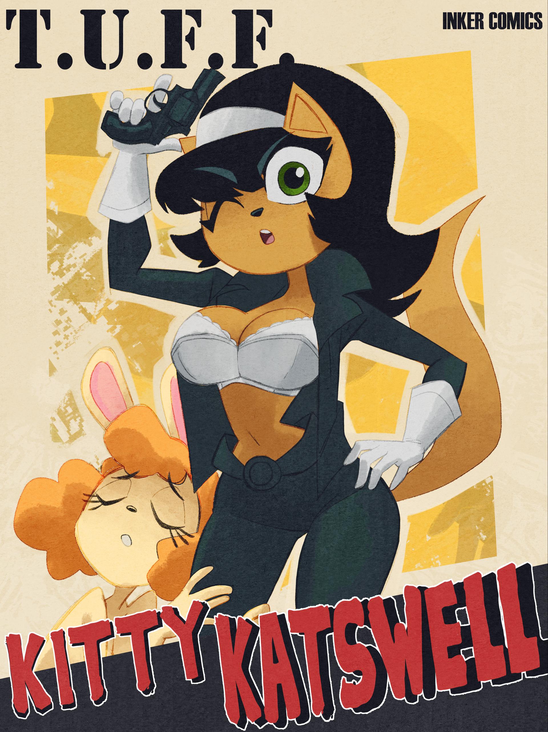 Kitty Katswell - adult comic cover