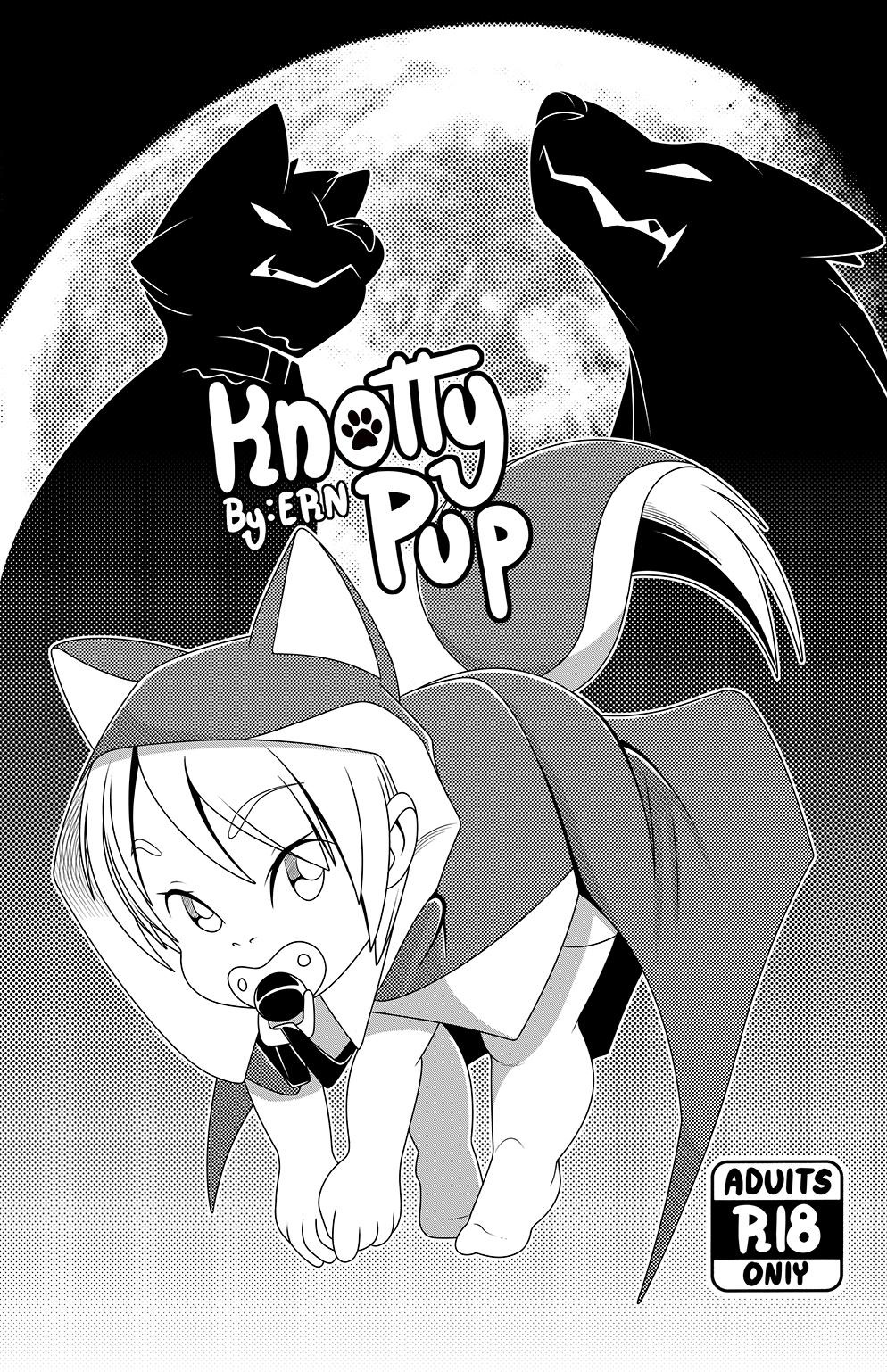 Knotty Pup - adult comic cover