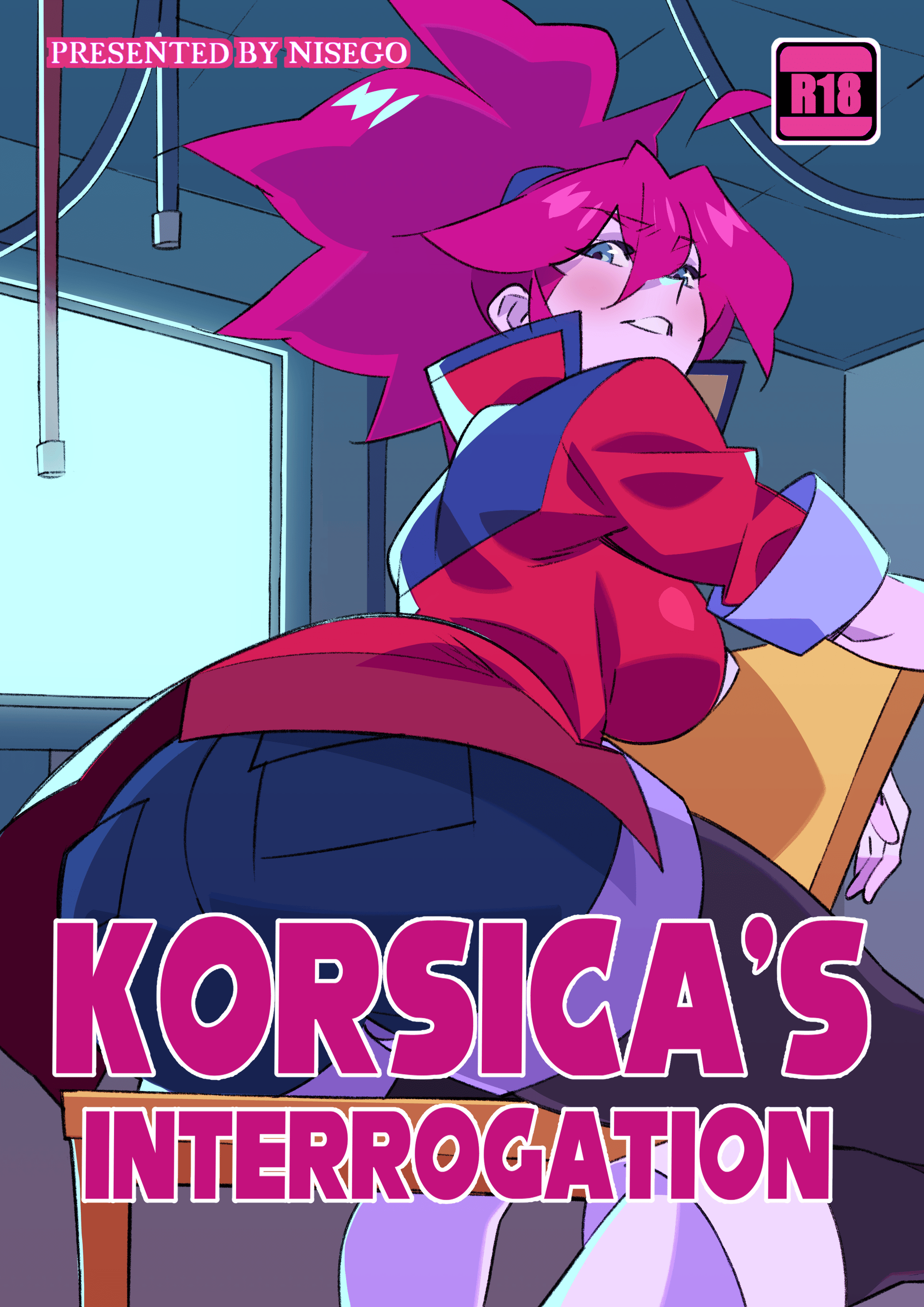 Korsica's Interrogation - adult comic cover