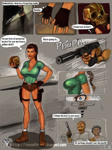 Lara Raped in Tomb - Read free adult comic online