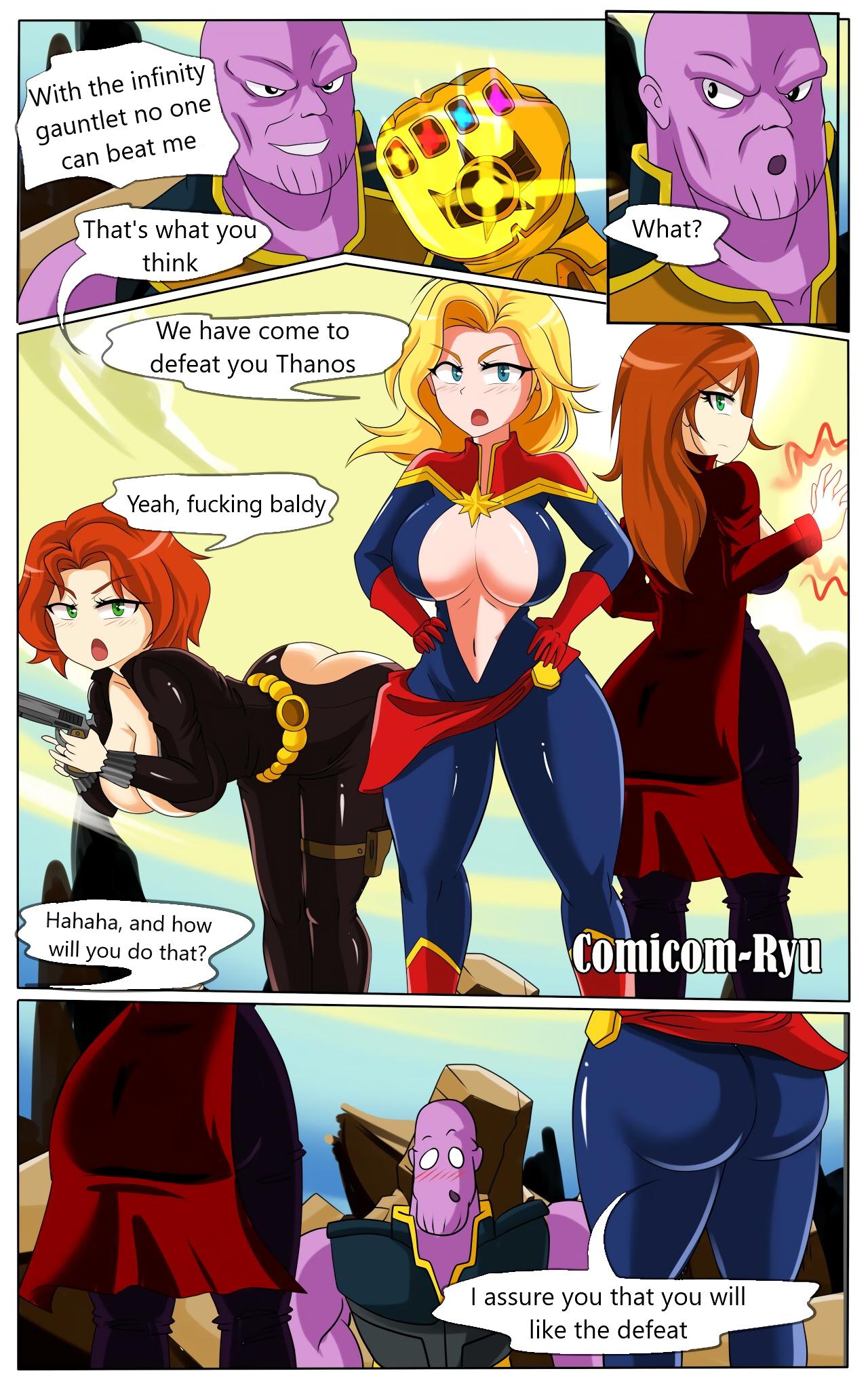 Las Vengadoras - adult comic cover