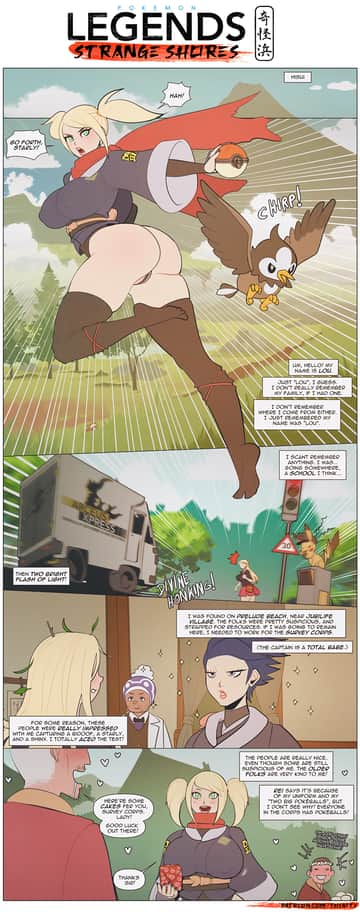 Legends: Strange Shores - Read free adult comic online