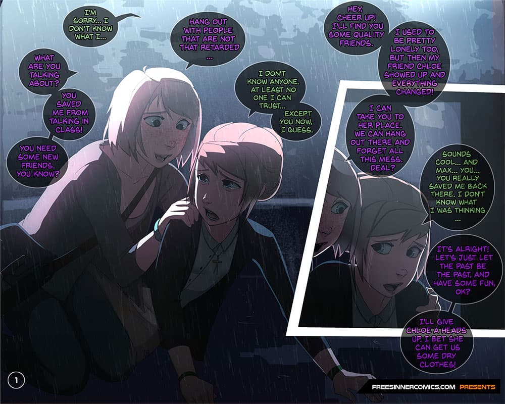 Life is Strange Sillygirl - adult comic cover
