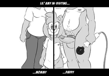 Lil' Amy in Visiting - Read free adult comic online