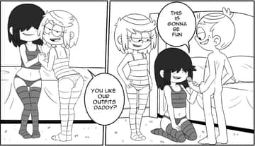 Lincoln x Lucy x Lupa - Read free adult comic online