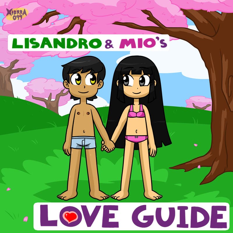 Lisandro & Mio's Love Guide - adult comic cover