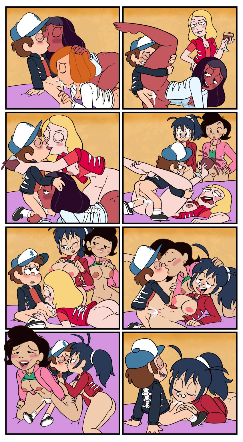 Little Dipper, Big Harem - adult comic cover