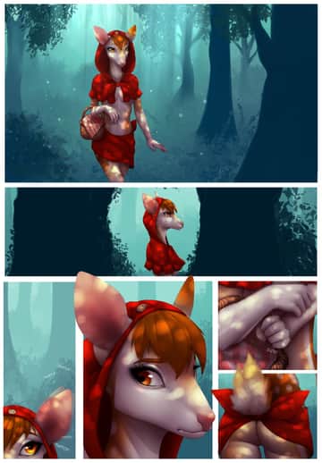 Little Red Riding Deer - Read free adult comic online