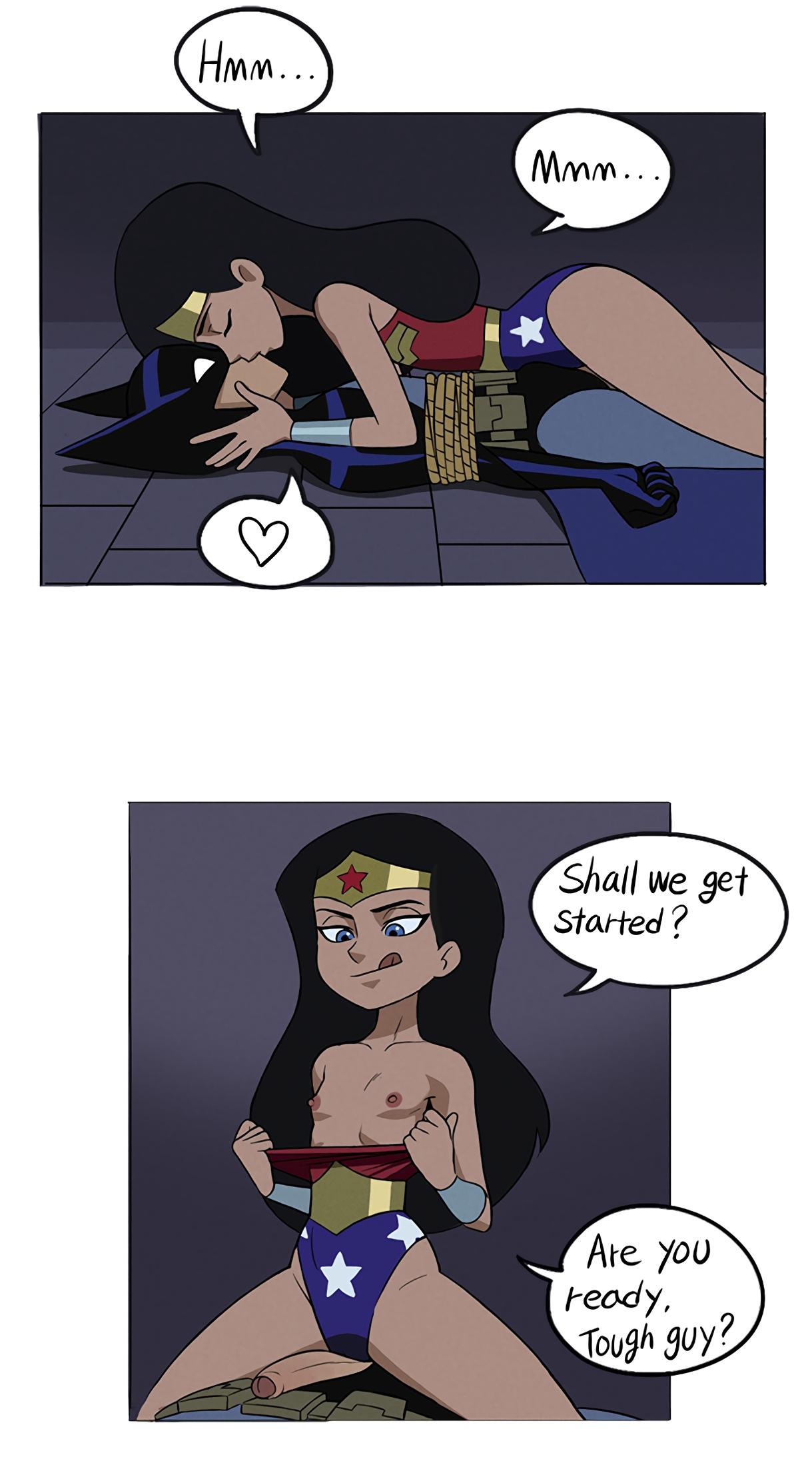 Lole Wonder Woomen - adult comic cover
