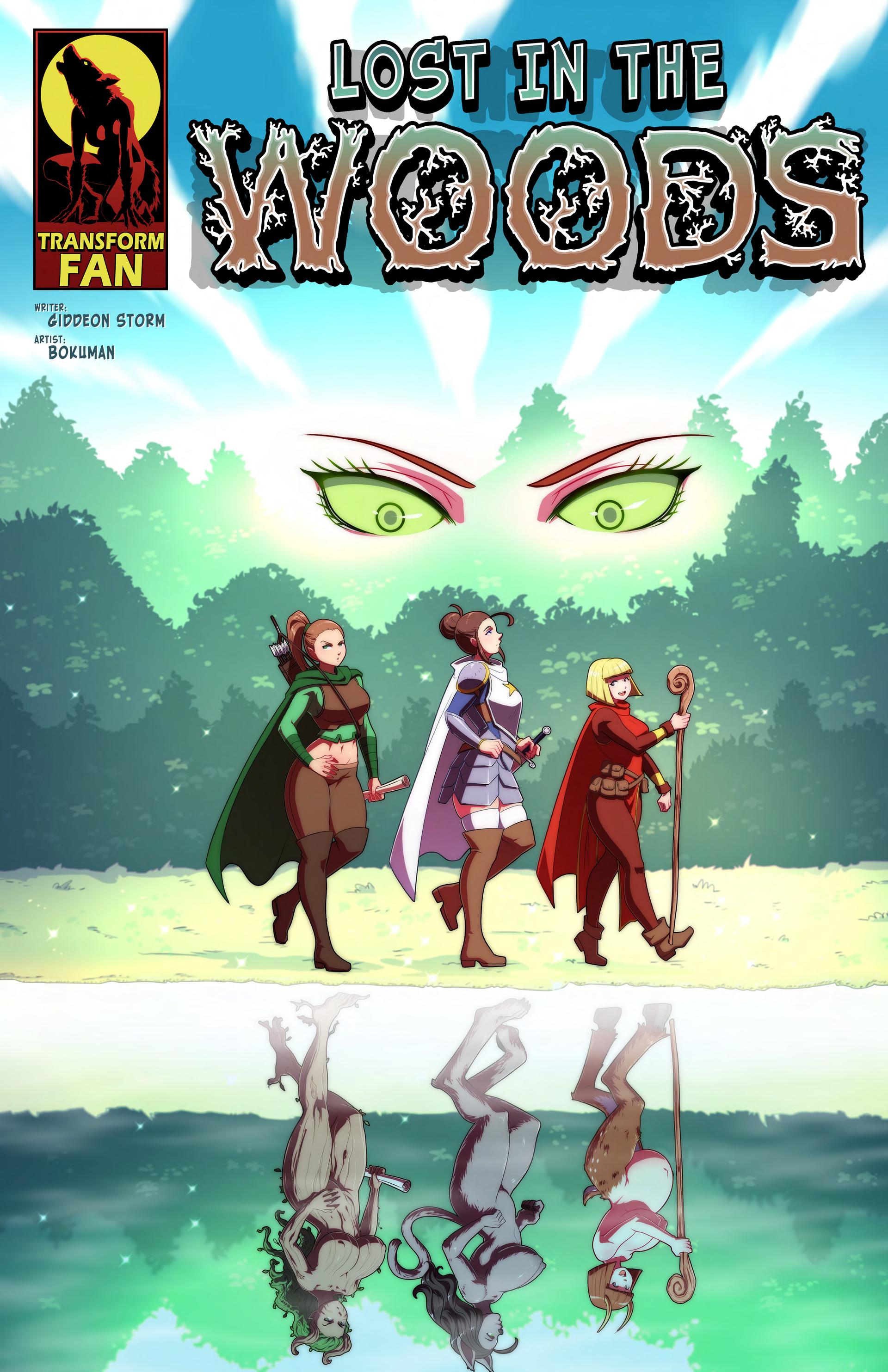 Lost in the Woods - adult comic cover