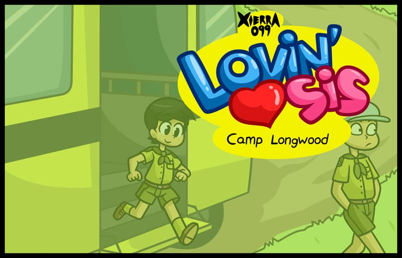 Lovin'Sis - Camp Longwood - adult comic cover