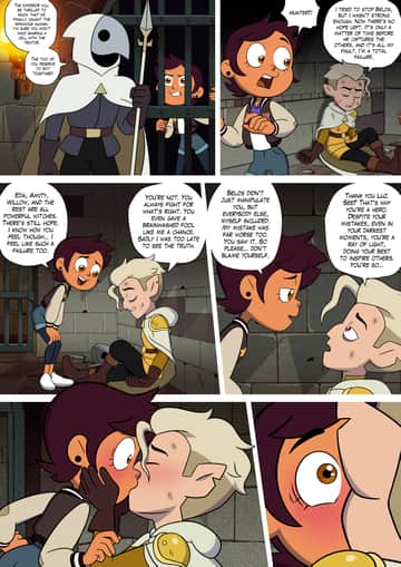Luz x Hunter - Read free adult comic online
