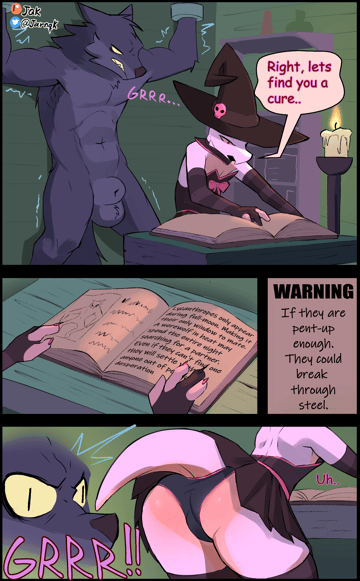 Lyra x Werewolf - Read free adult comic online