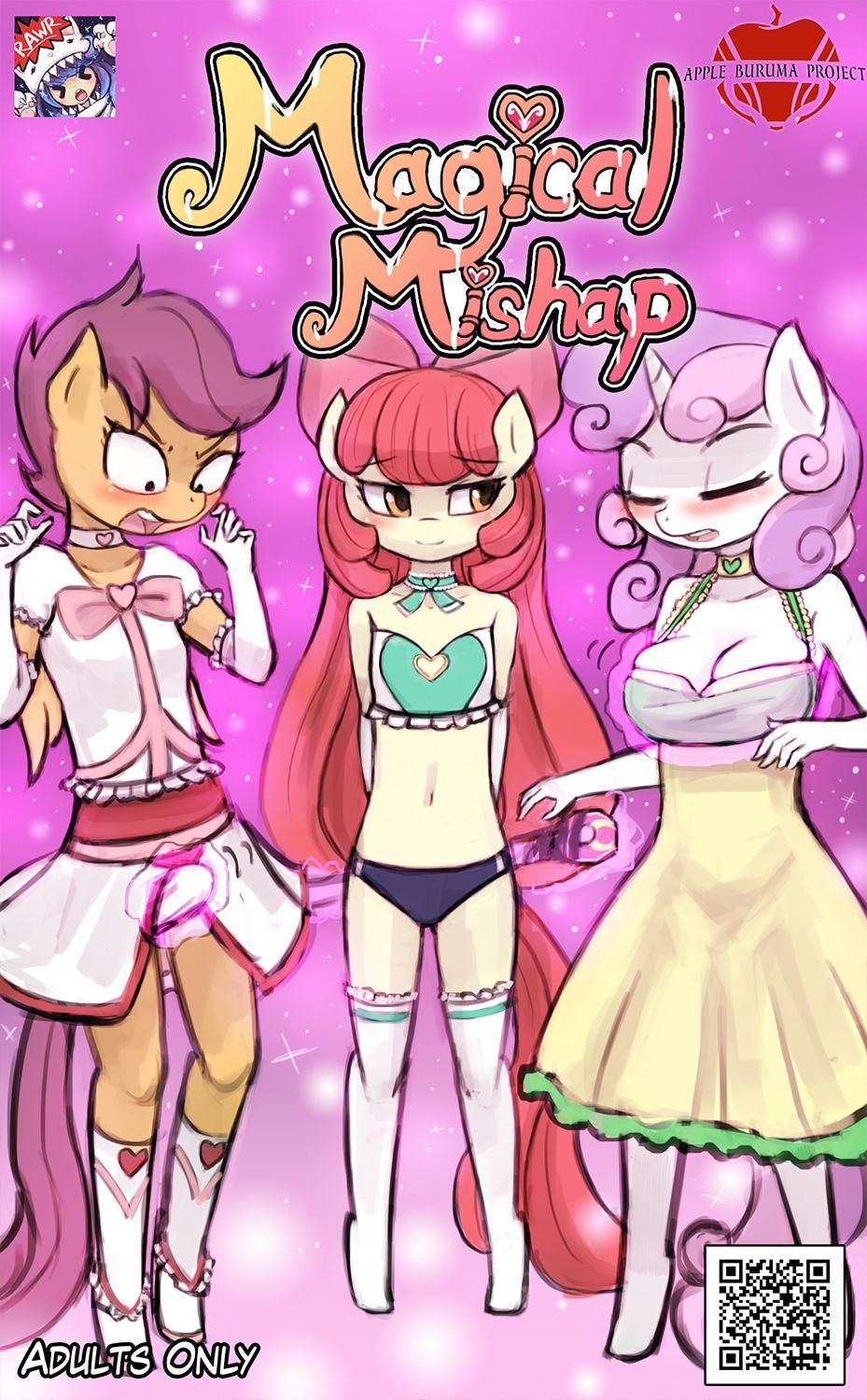Magical Mishap - adult comic cover