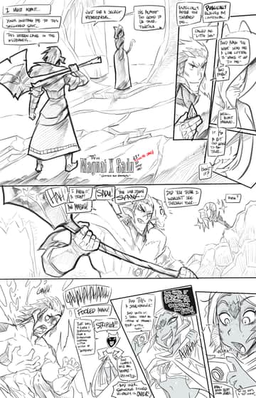 Magnai x Sadu "Gooses and ganders" - Read free adult comic online