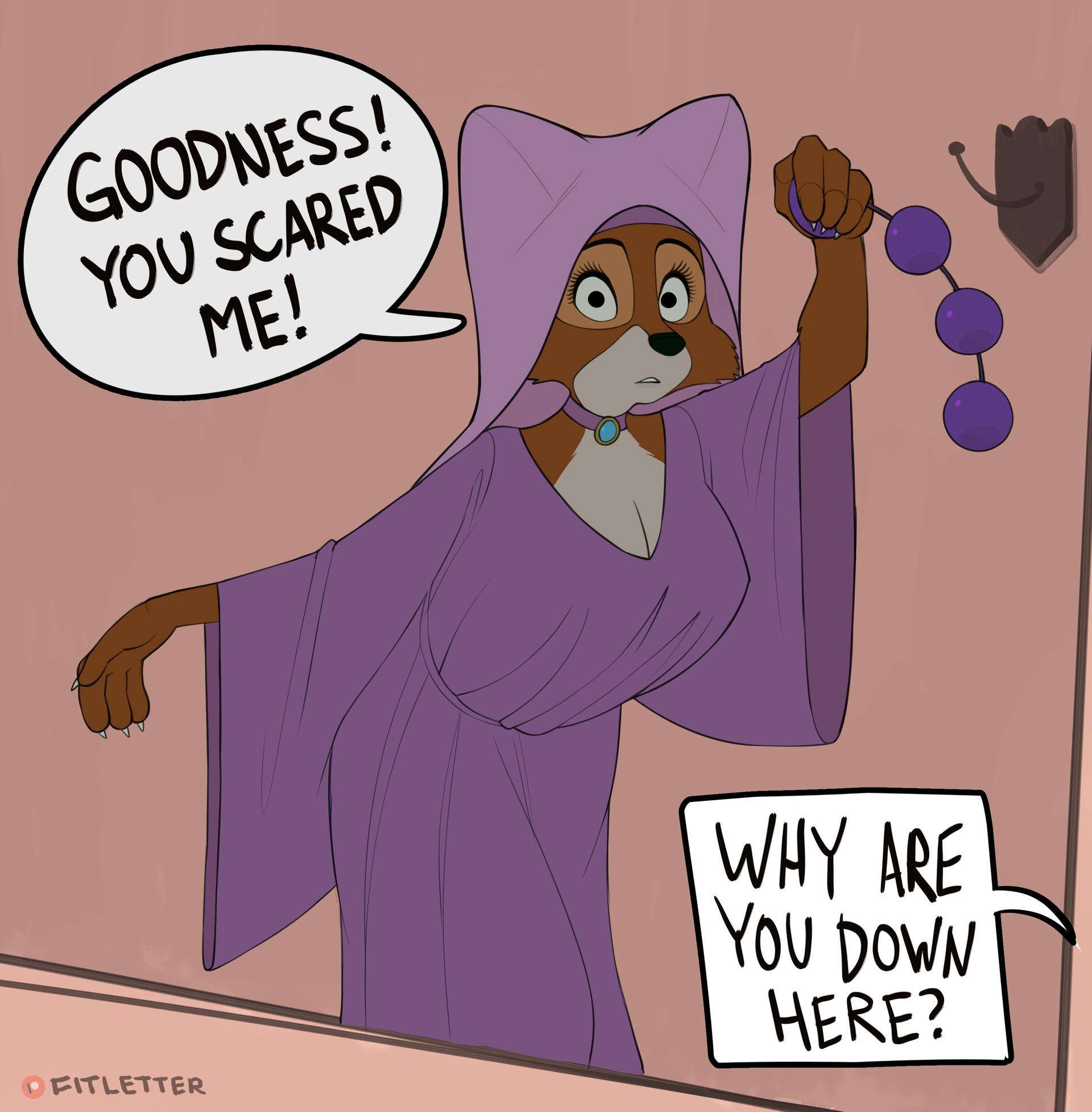 Maid Marian - adult comic cover
