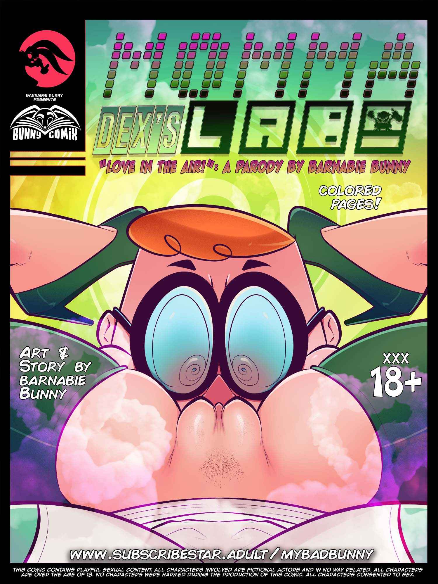 Mama Dex’s Lab - adult comic cover
