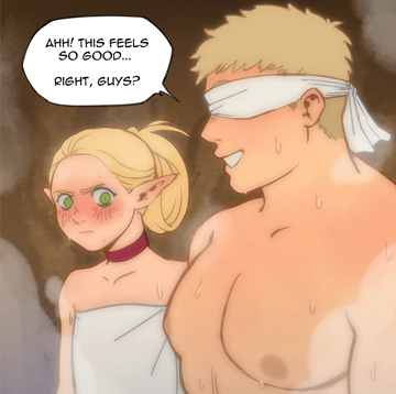 Marcille x Laios - Read free adult comic online