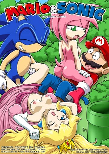 Mario and Sonic - Read free adult comic online