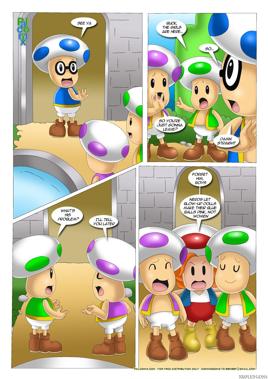 Mario Project 3 - adult comic cover