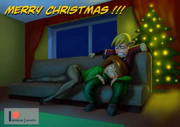 Merry Christmas to Ron - Read free adult comic online