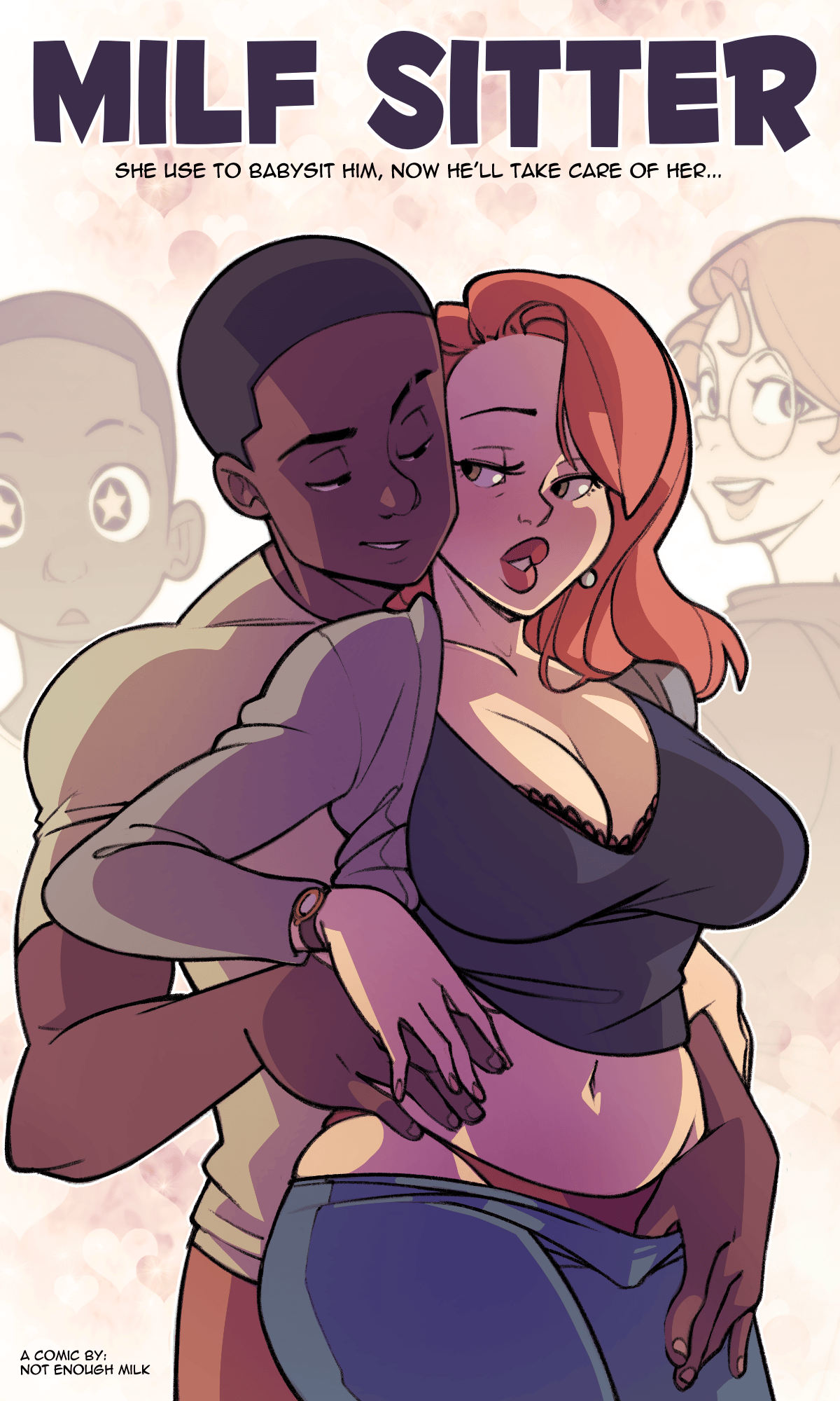 MILF Sitter - adult comic cover