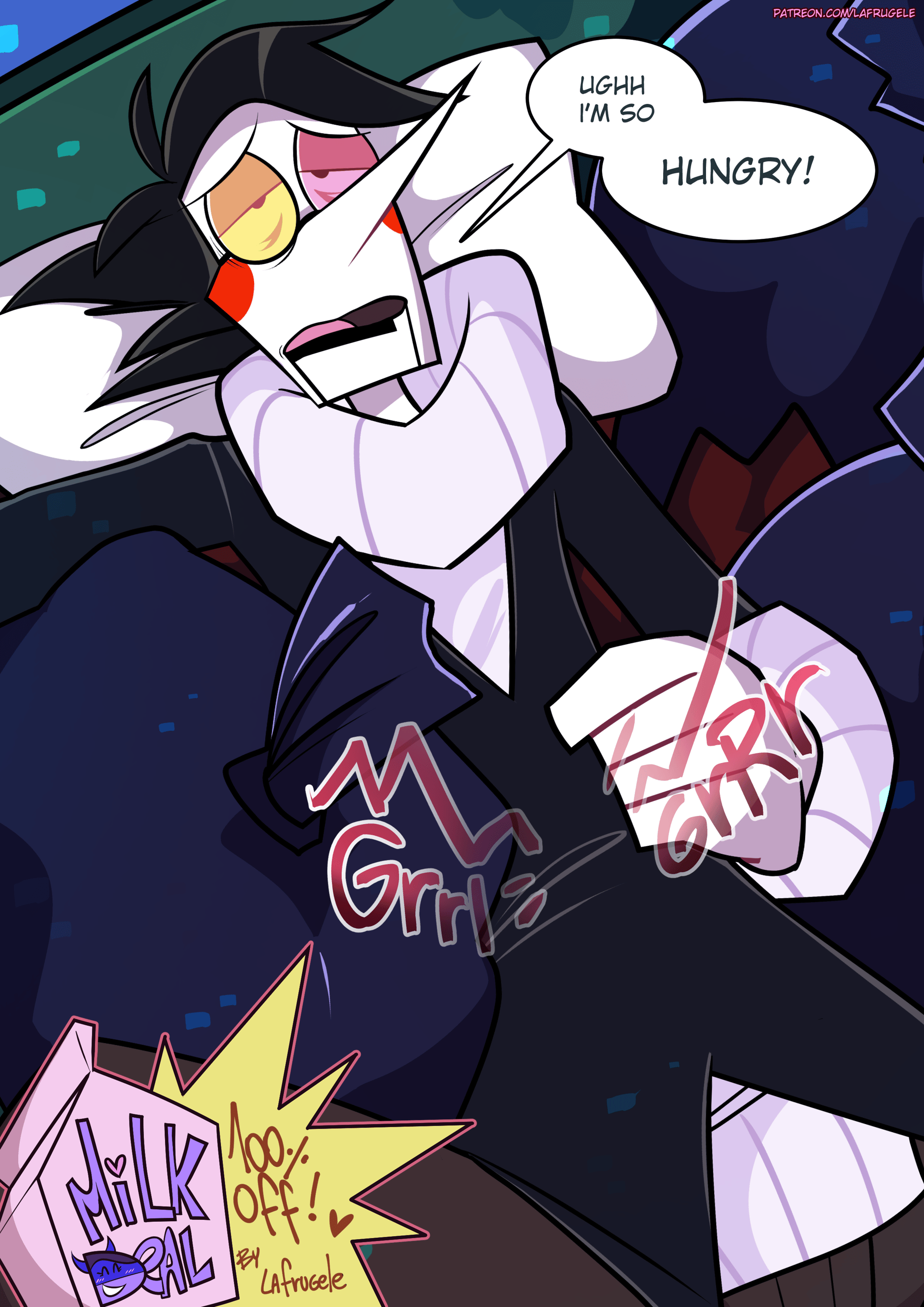 Milk Deal - adult comic cover