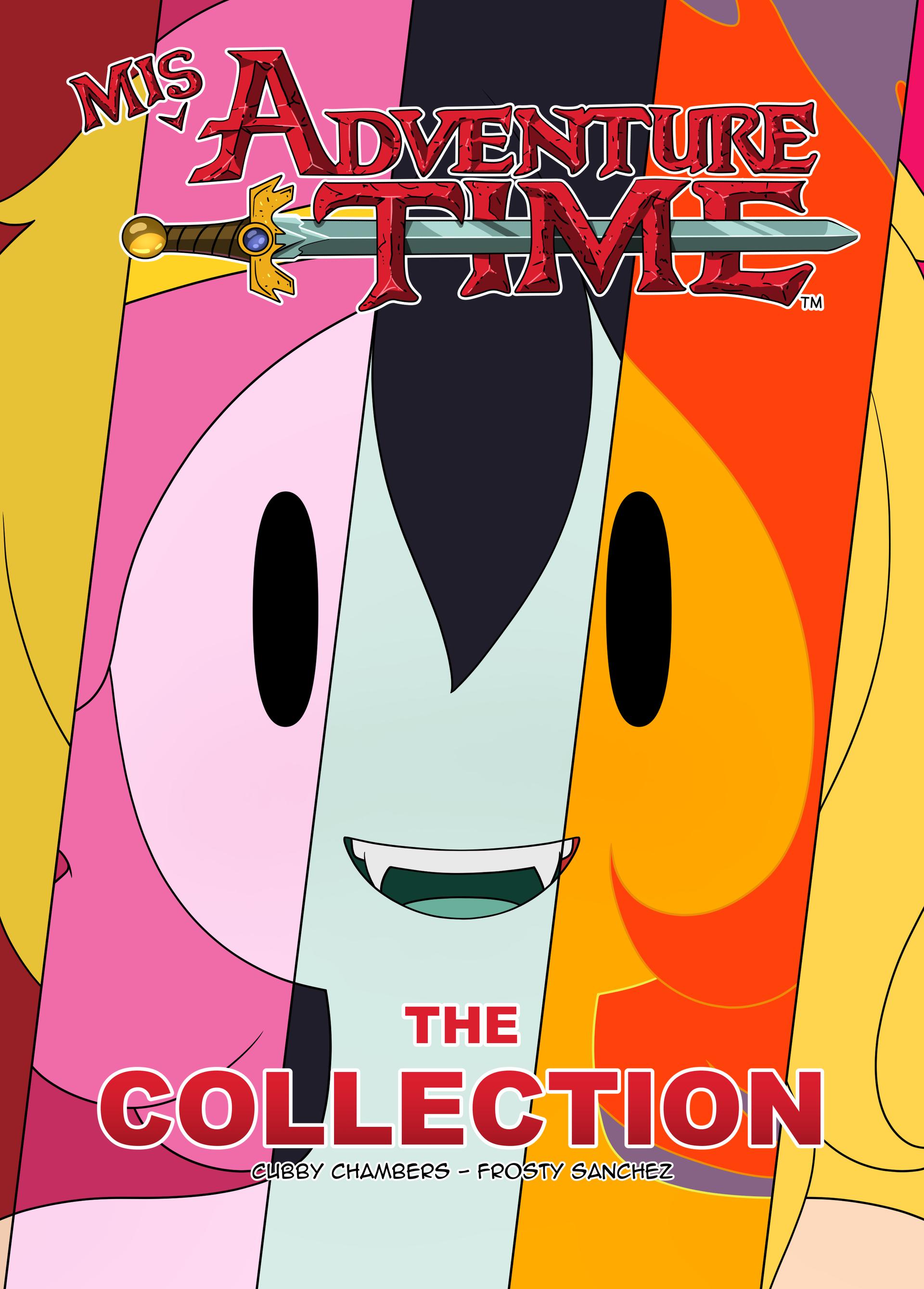 MisAdventure Time: THE COLLECTION - adult comic cover