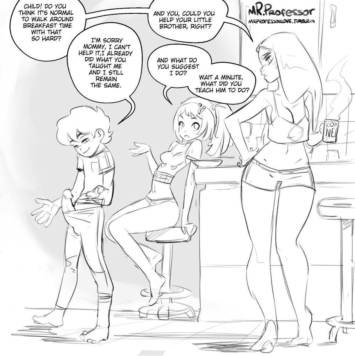 Mommy's Bakery 1-6 - adult comic cover