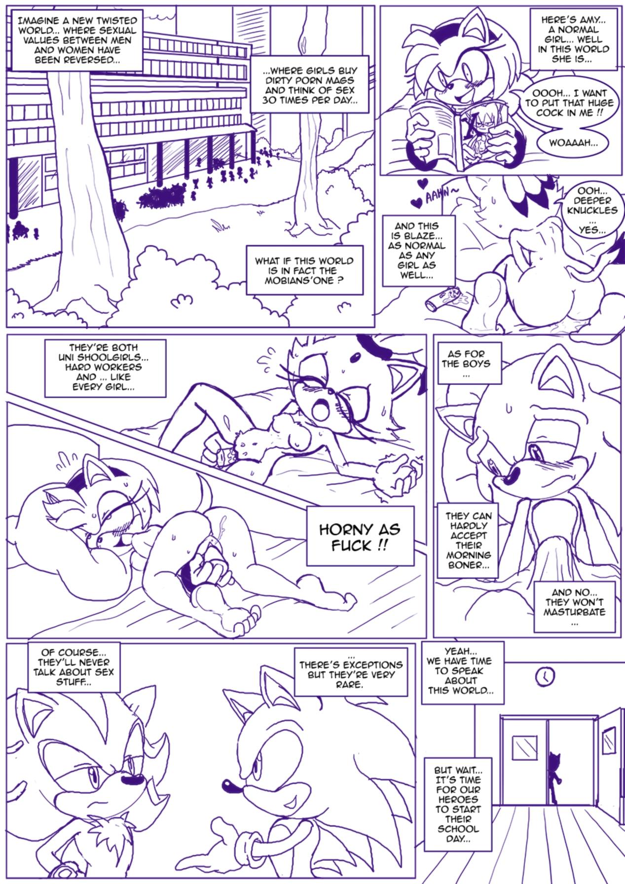 Morale Reversal World - adult comic cover