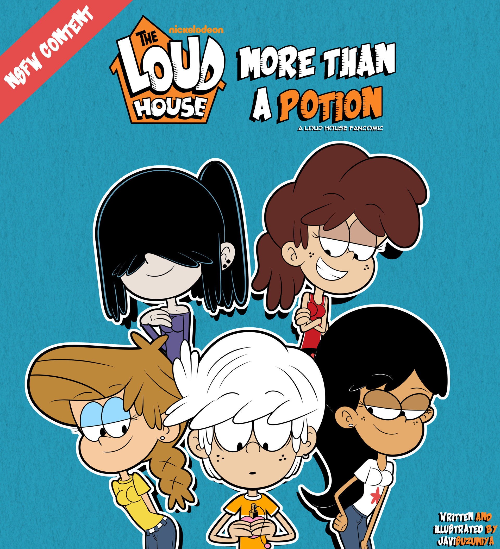 More Than a Potion - adult comic cover
