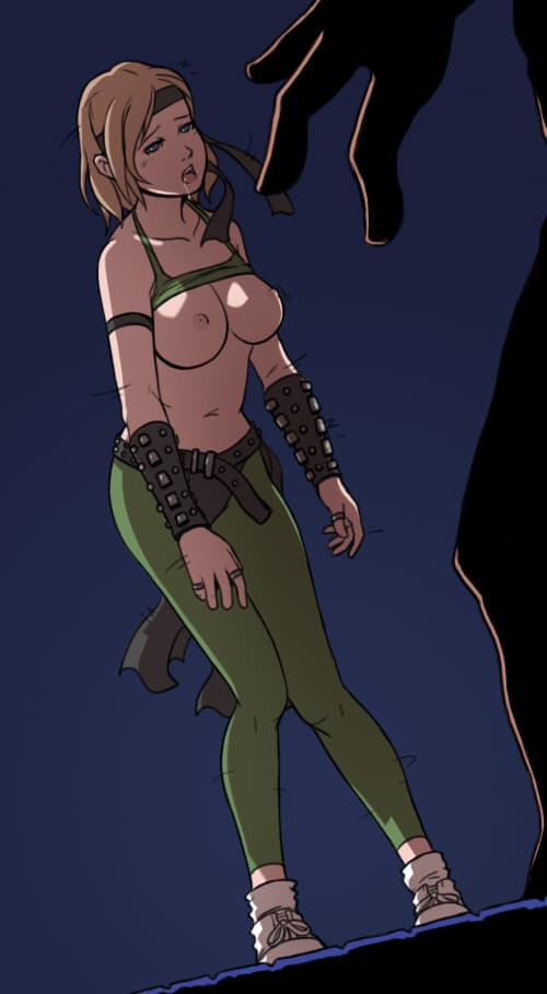 Mortal Kombat Sonya - adult comic cover