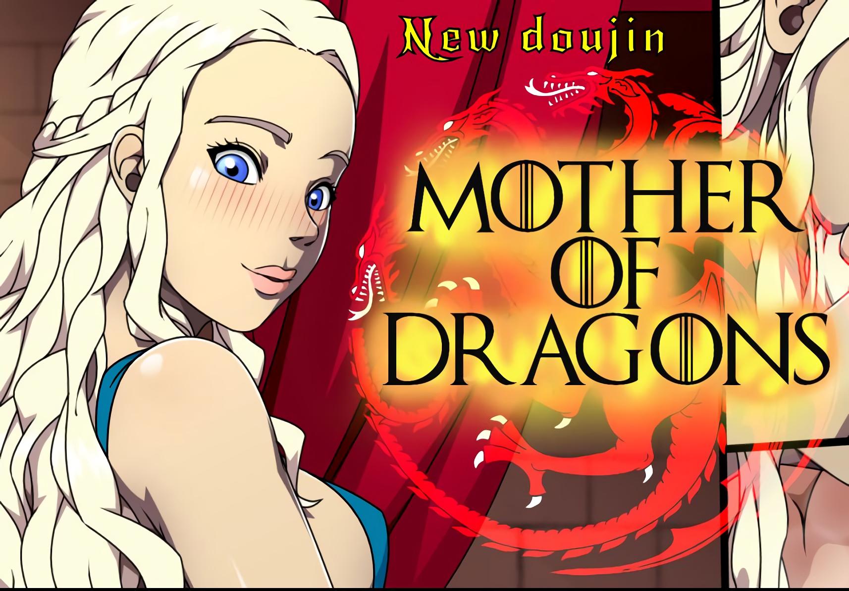 Mother of Dragons - adult comic cover