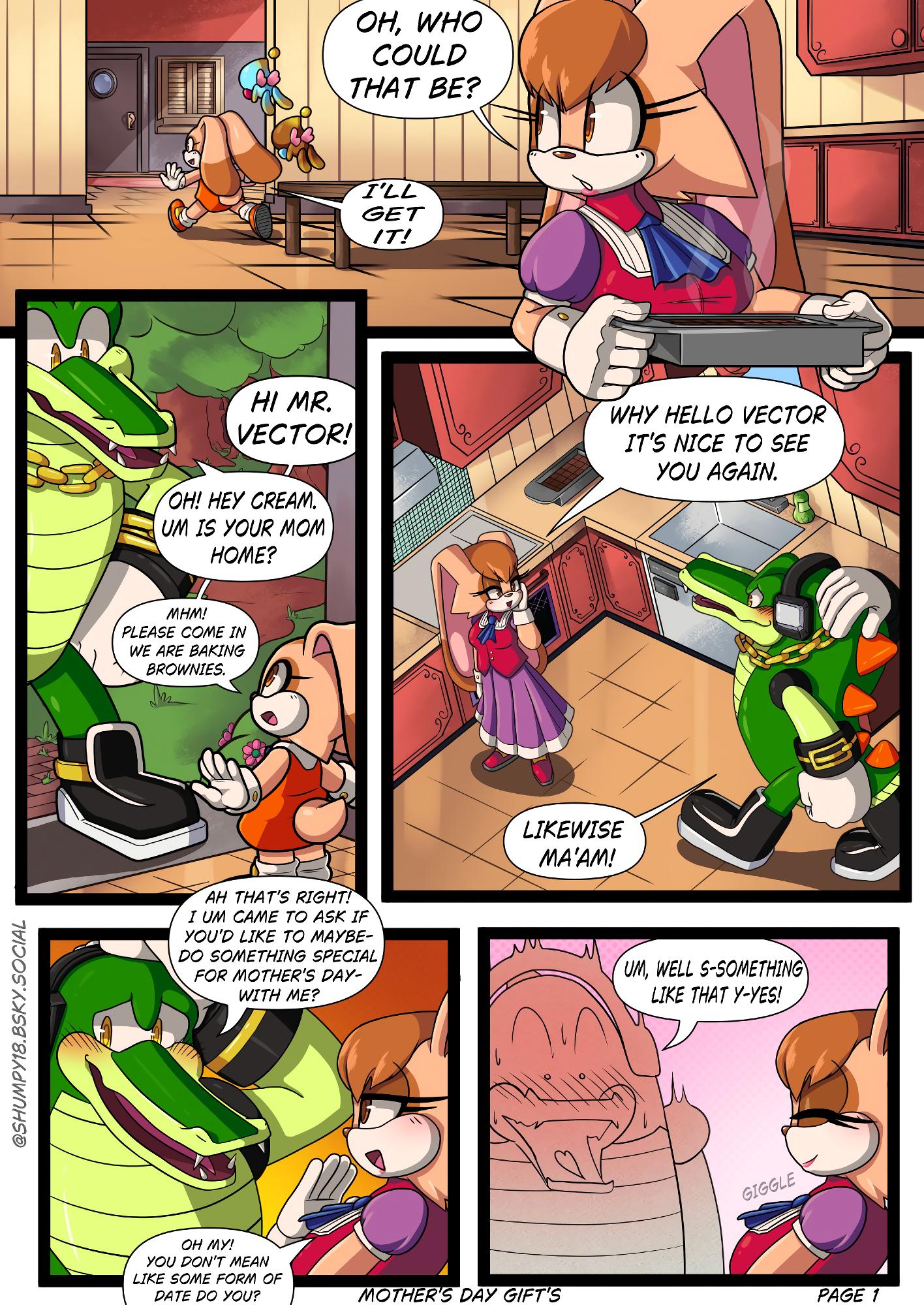 Mother's Day Gift's - adult comic cover
