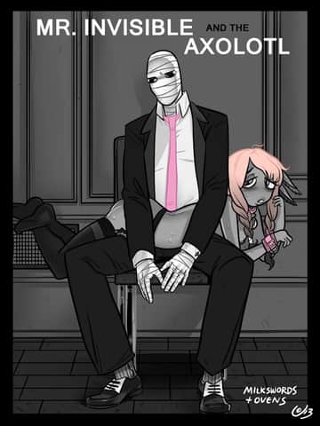 Mr. Invisible and The Axolotl - Read free adult comic online