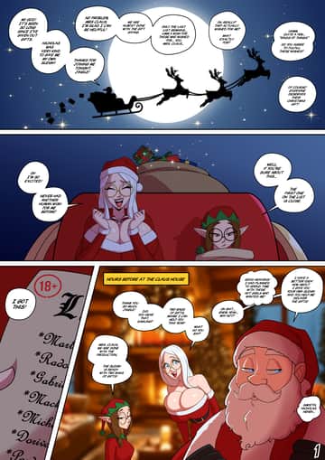 Mrs. Claus in: White Christmas! - Read free adult comic online